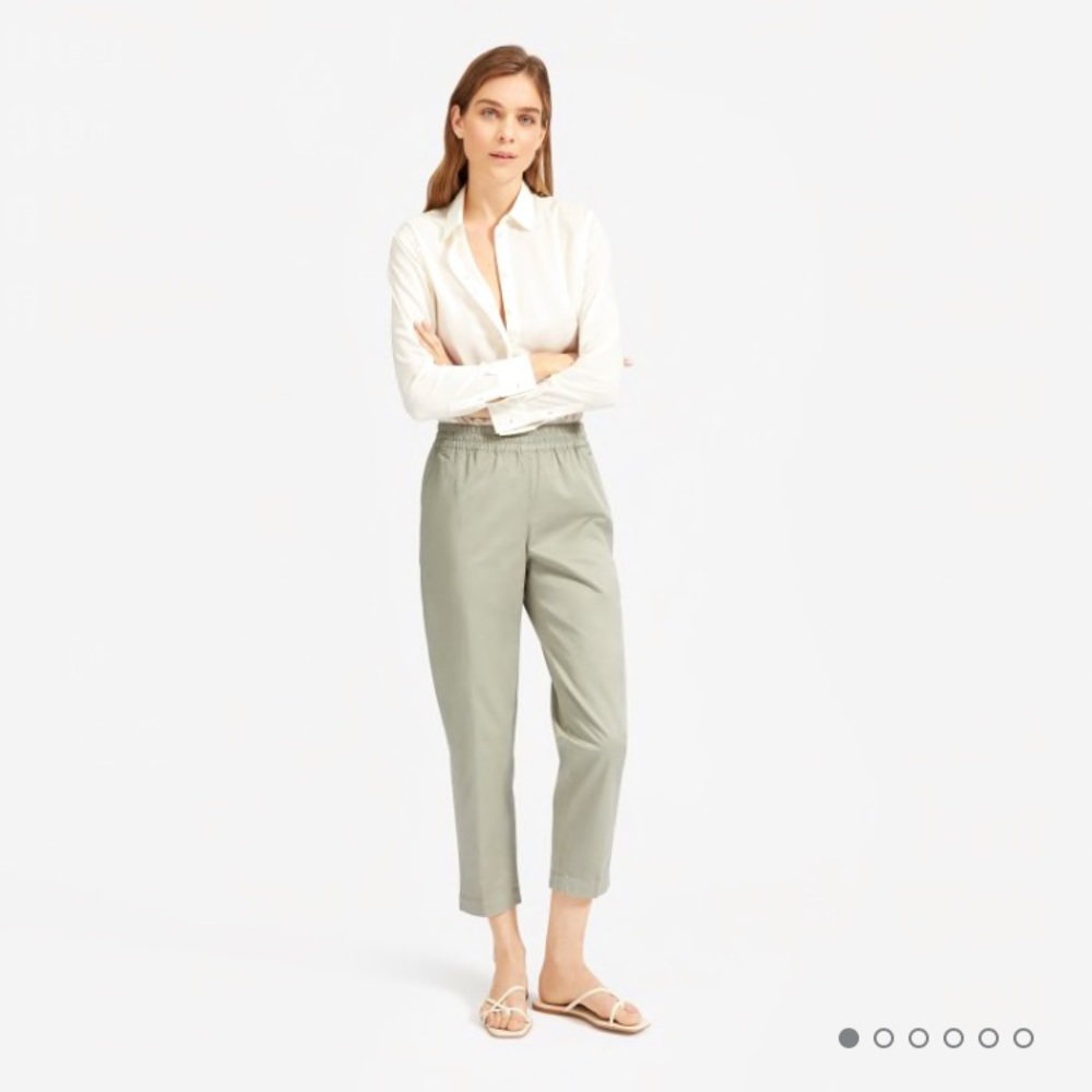 Everlane sage green pants
